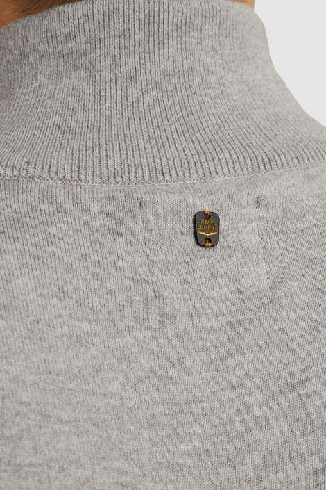 PME legend half zip collar cotton